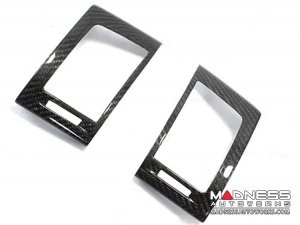 Jaguar F-TYPE Interior Trim - Carbon Fiber - Air Vent Cover Trim Kit Jaguar F-TYPE Interior Trim - Carbon Fiber - Air Vent Cover Trim Kit